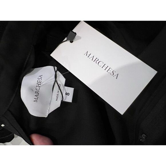 Marchesa 3/4 Sleeve A-Line Mini Day Dress size US8 - Picture 11 of 12